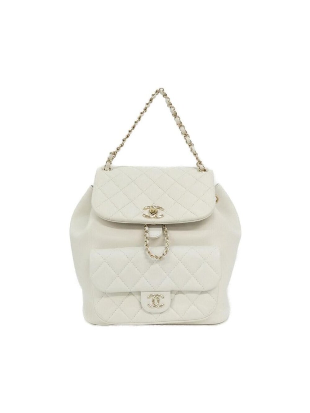 Chanel Backpack White